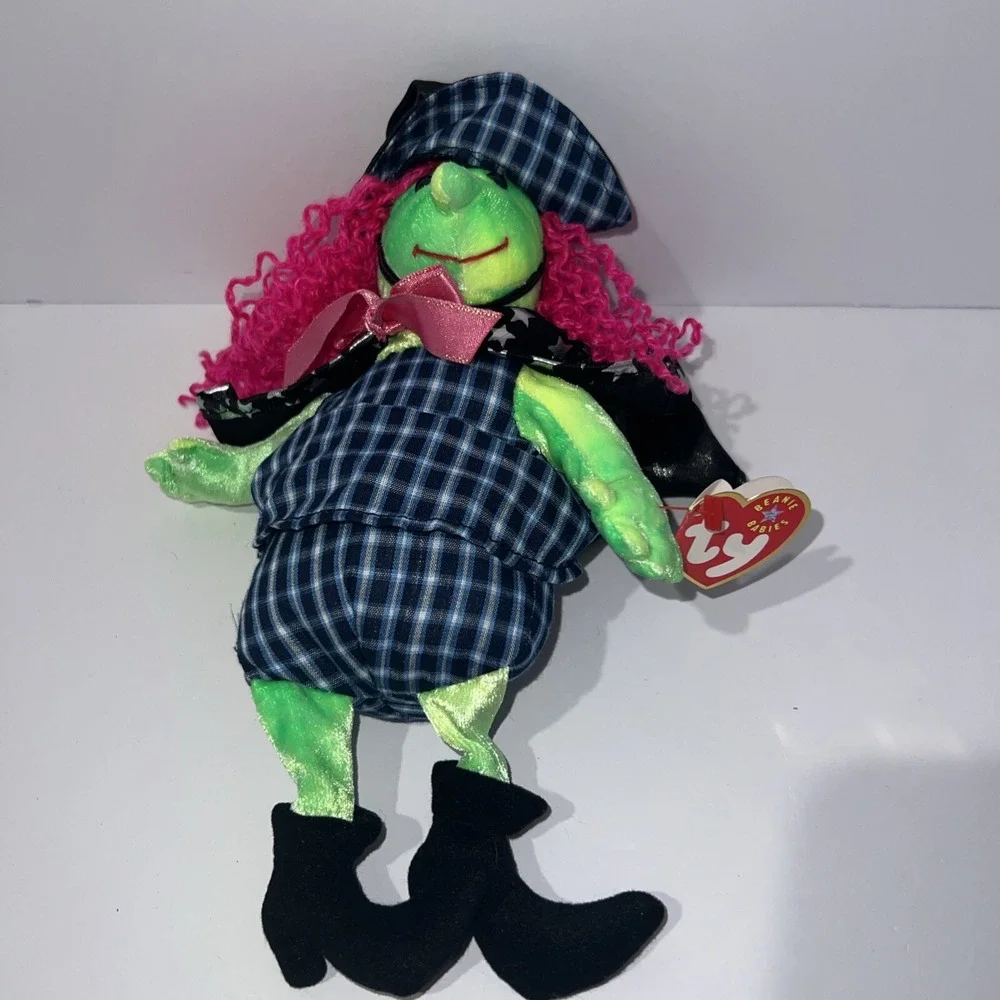 TY‎ Beanie Babies Scary The Witch With Hang Rag